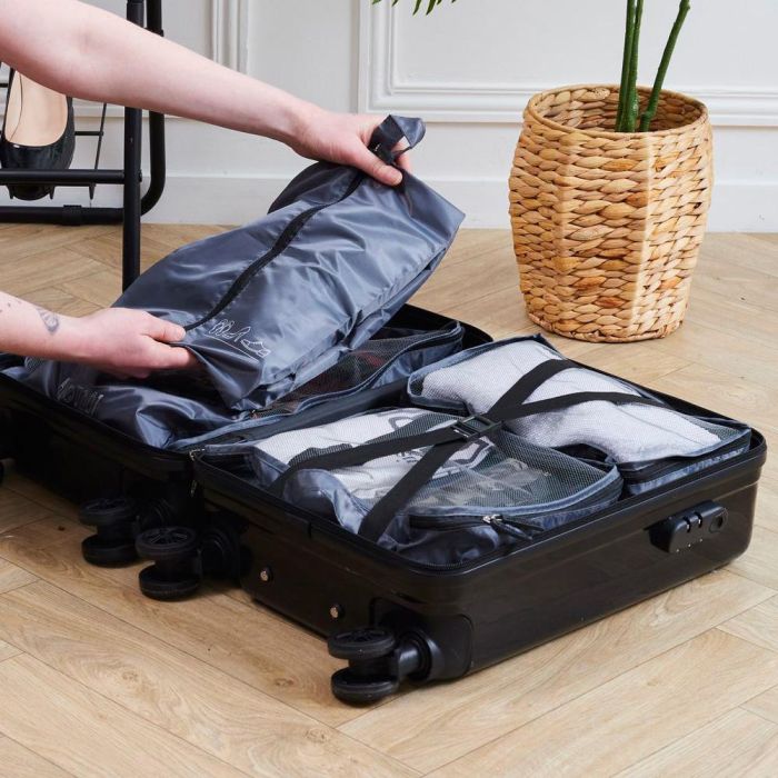 Jet Lag Juego 7 Bolsa Organizador Maleta 6