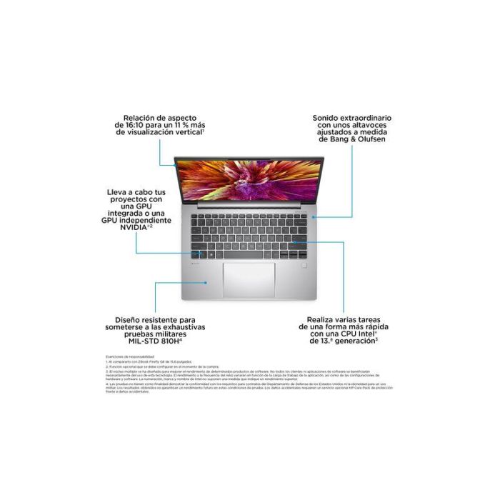 Laptop HP ZFLY14G10 i7-1365u 16 GB RAM 512 GB SSD NVIDIA RTX A500 2 Laptop HP ZFLY14G10 i7-1365u 16 GB RAM 512 GB SSD NVIDIA RTX A500 2