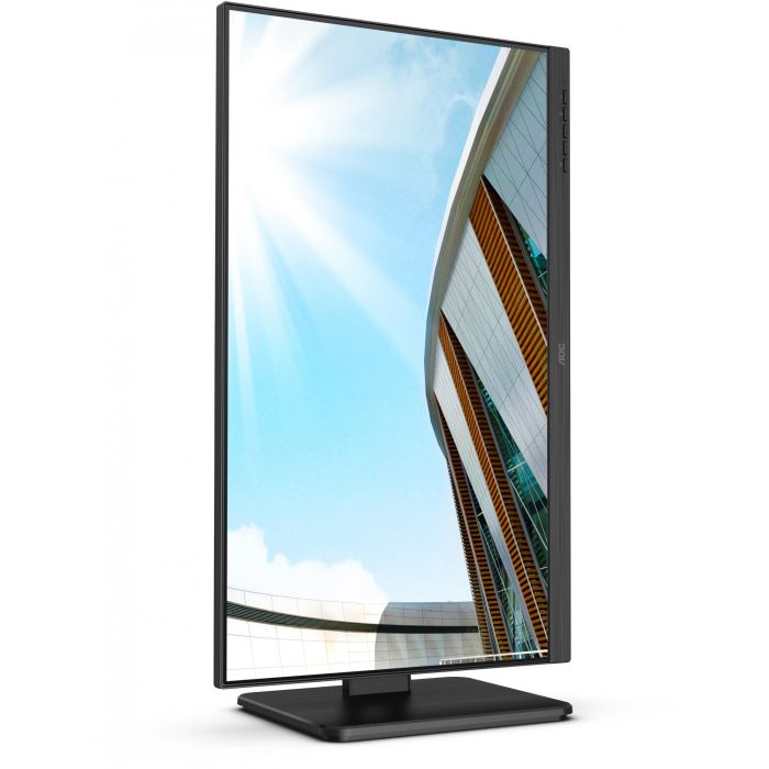 AOC 24P2Q Monitor 23.8" IPS Full HD (1920x1080) 75Hz 4ms HDMI DisplayPort DVI VGA USB VESA Pivot Altavoces 14