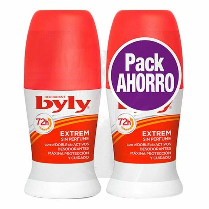 Byly Extrem 72H Desodorante Roll-On Lote