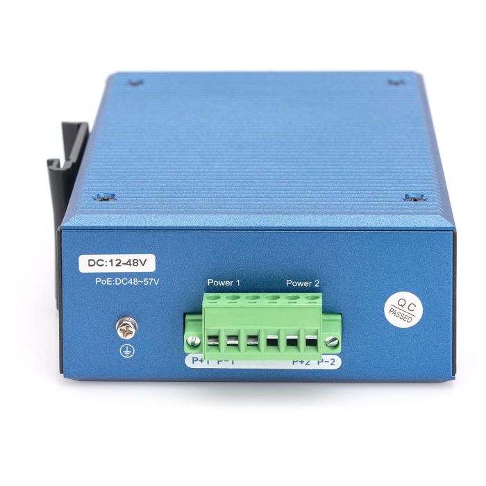 Digitus Switch Gigabit Ethernet PoE Gestionado L2 Industrial 4 Puertos RJ-45 + 2 SFP 2