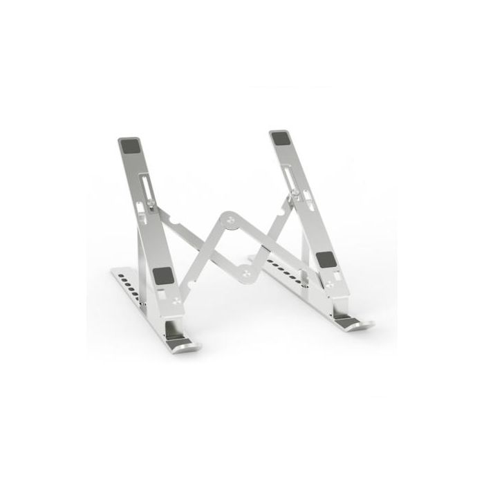 Aisens Soporte de Sobremesa Ajustable para Portátil y Tablet, Plata