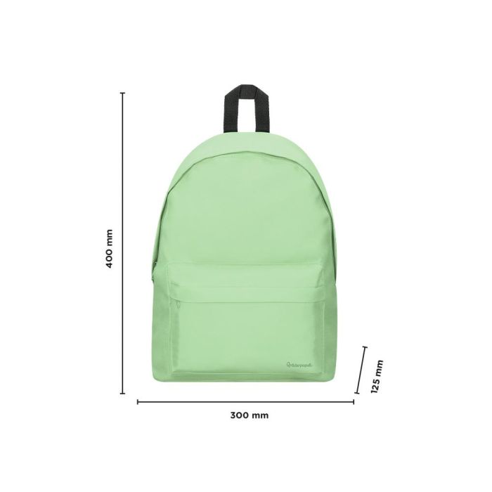 Cartera Liderpapel Mochila Color Verde 400x125x300 mm 1