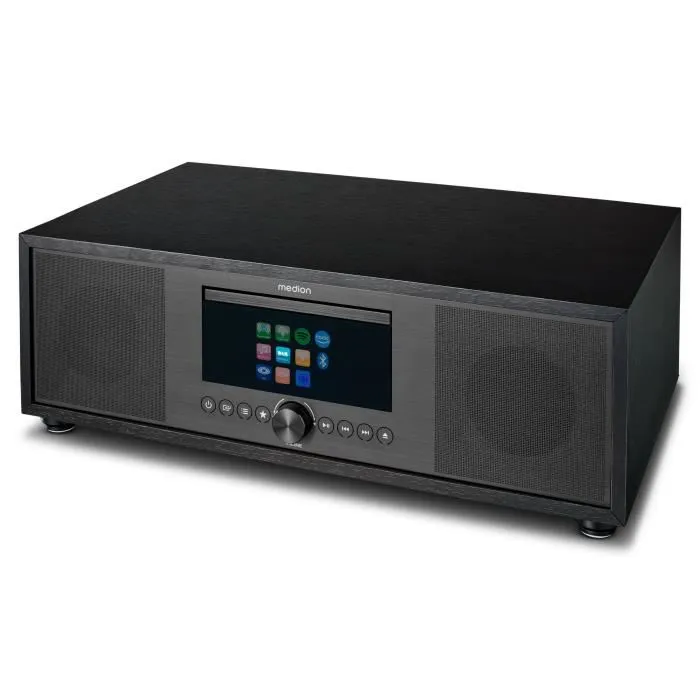 Medion MED4061275196573 Sistema todo en uno Radio por Internet DAB/FM Reproductor de CD Sonido 2.1 80 W RMS 5