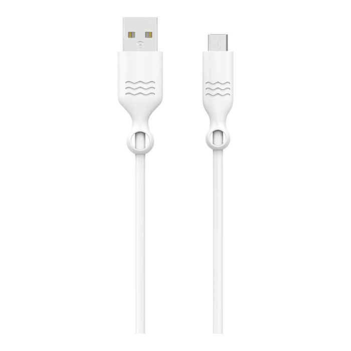 Cable USB BigBen Connected JGCBLMIC1M2W Blanco 1,2 m (1 unidad)