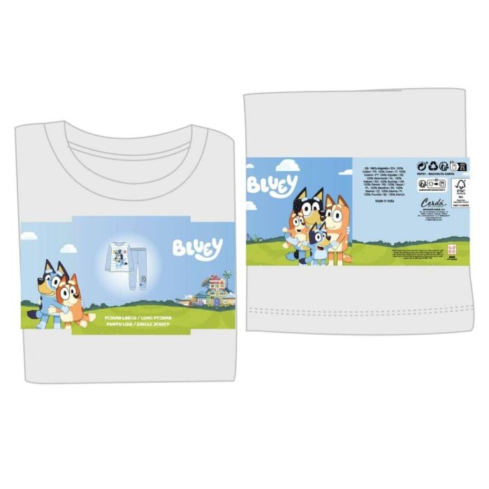 Cerdá Pijama Largo Bluey Single Jersey 6 Años Niños 5 Cerdá Pijama Largo Bluey Single Jersey 6 Años Niños 5