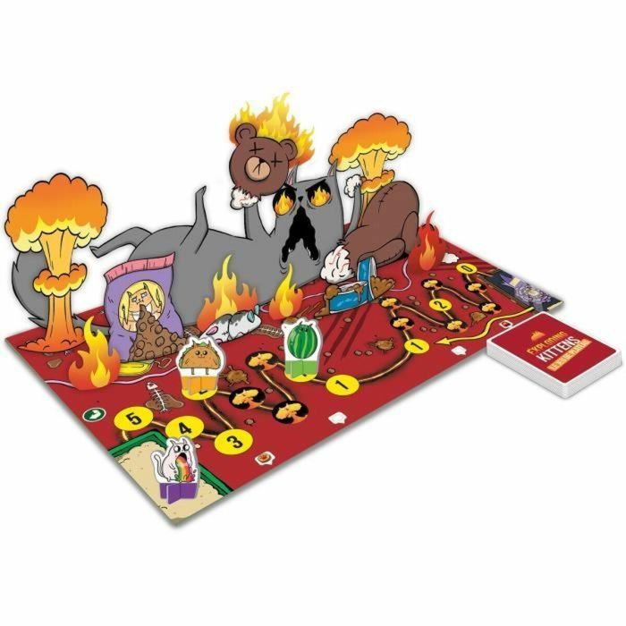Juego de Mesa Asmodee Exploding Kittens 12