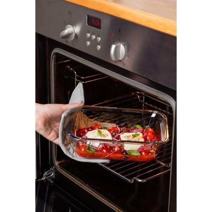 Juego de 7 recipientes para guardar alimentos - PYREX - Cook & Go - Vidrio - Tapa hermética 5 Juego de 7 recipientes para guardar alimentos - PYREX - Cook & Go - Vidrio - Tapa hermética 5