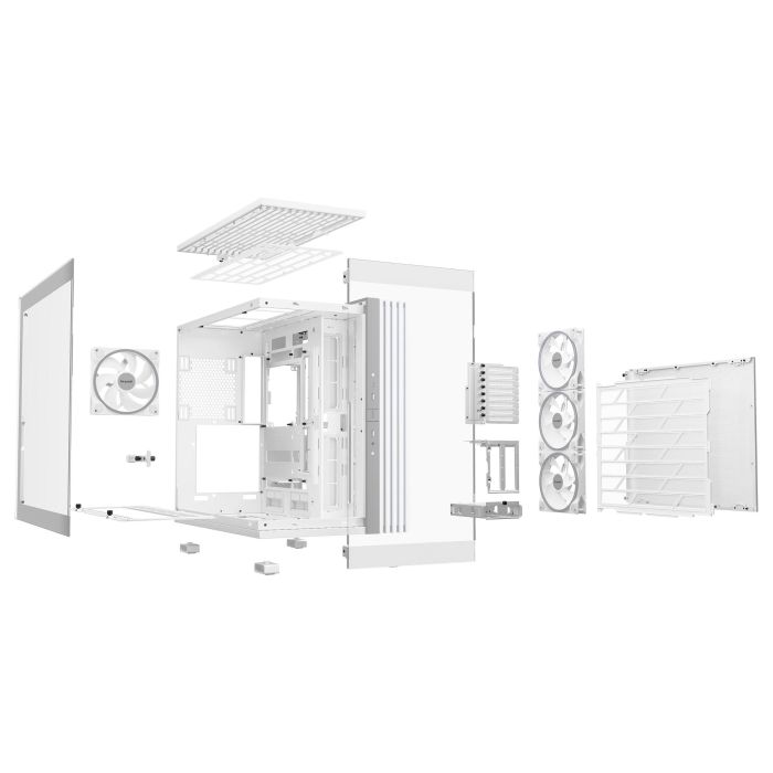 be quiet! LIGHT BASE 900 FX White Full Tower PC ATX EATX micro ATX Mini-ITX XL-ATX Blanco 3x140mm 1x140mm RGB