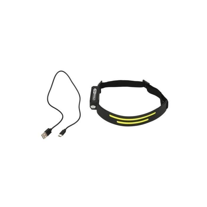 Linterna frontal flexible - KS TOOLS - 150.4520F - Potente linterna frontal LED de 300 lúmenes - Linterna frontal flexible y recargable 4 Linterna frontal flexible - KS TOOLS - 150.4520F - Potente linterna frontal LED de 300 lúmenes - Linterna frontal flexible y recargable 4