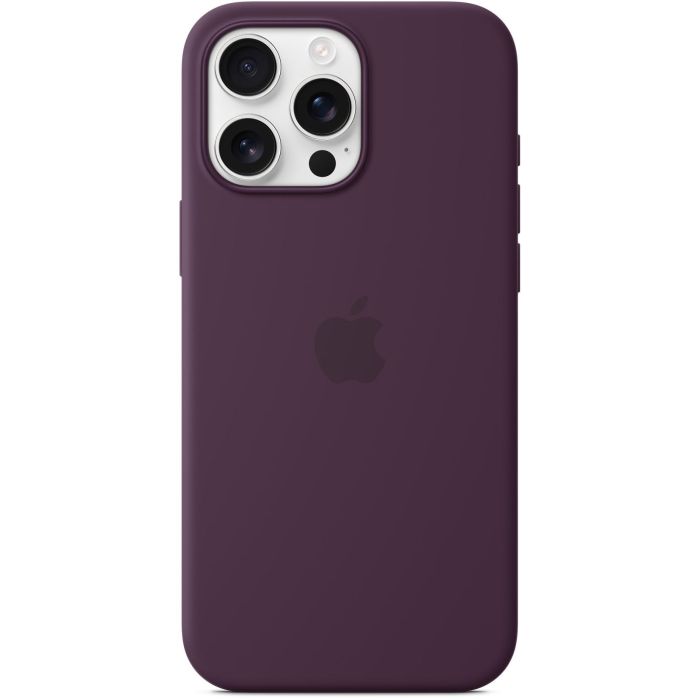 Apple Funda para iPhone 16 Pro Max de Silicona con MagSafe - Ciruela 2