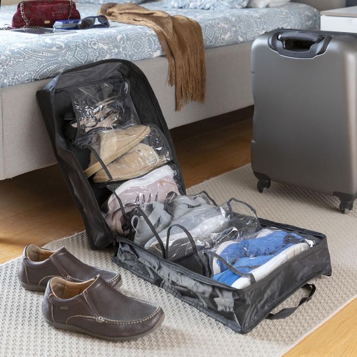 Bolso de Viaje para Calzado Doshen InnovaGoods 12 zapatos 5 Bolso de Viaje para Calzado Doshen InnovaGoods 12 zapatos 5
