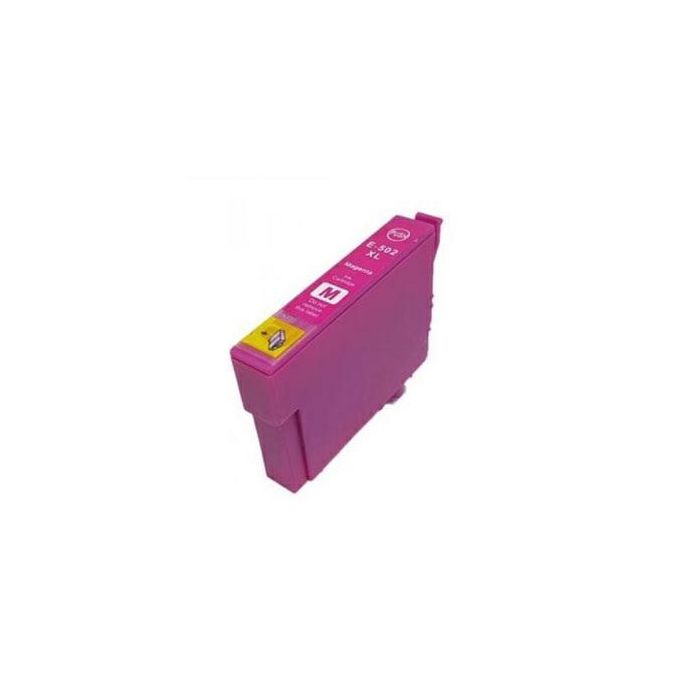 Dayma Cartucho de Tinta Compatible Epson 502XL Magenta 470 Páginas Premium para WF-2860DWF, WF-2865DWF / T02W3 / T02V3