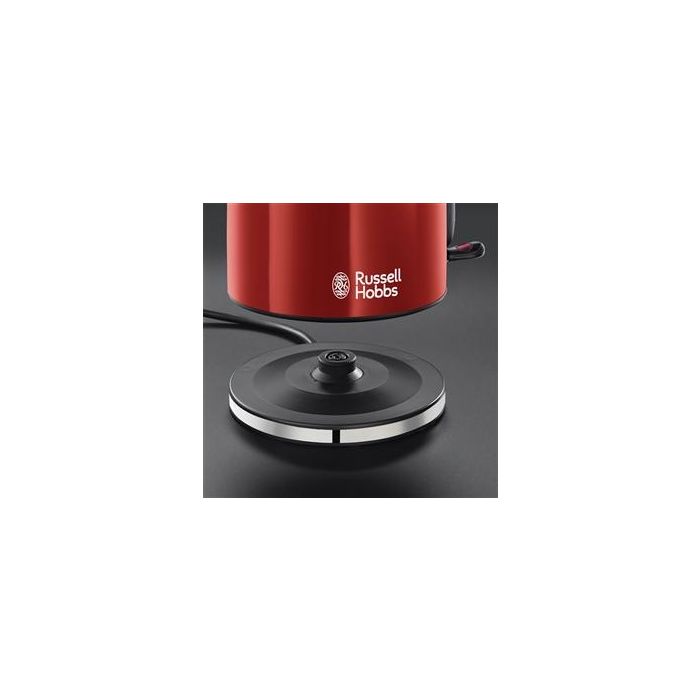 Russell Hobbs 20412-70 Hervidor Colours Plus+ Rojo 1.7L, Ebullición Rápida, Boquilla de Precisión 2 Russell Hobbs 20412-70 Hervidor Colours Plus+ Rojo 1.7L, Ebullición Rápida, Boquilla de Precisión 2