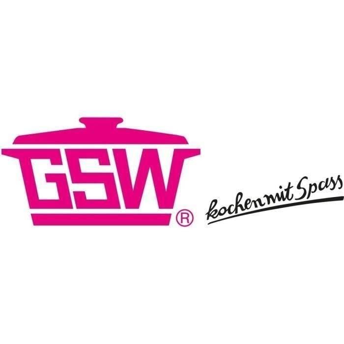 GSW GSW4005643717427 Tajín de hierro fundido macizo con tapa de cerámica, 30x22 cm, para inducción, rojo 3