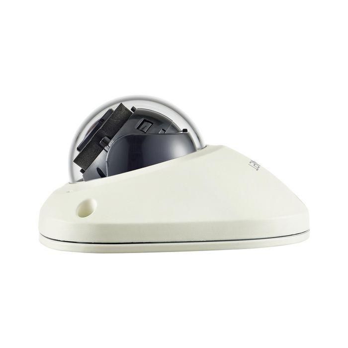 Hanwha Cámara IP minidomo móvil 2M AI 2.4mm antivandálico WDR IK10 IP66 NEMA 4X PoE Wisenet X. Conector M12 1