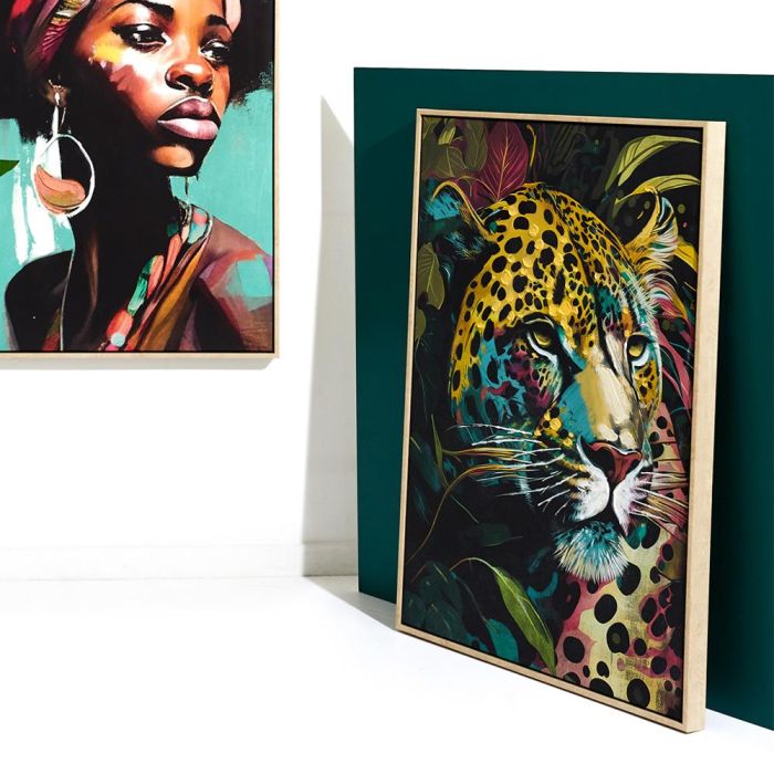 Cuadro Jungla Home Deco Factory 60x90 cm 2 Cuadro Jungla Home Deco Factory 60x90 cm 2