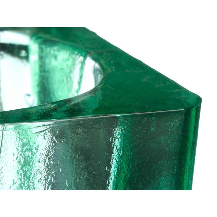 Portavela de Vidrio Reciclado Cuadrado Giftdecor 10.5x10.5x10.5 cm, Verde (6 Unidades) 2 Portavela de Vidrio Reciclado Cuadrado Giftdecor 10.5x10.5x10.5 cm, Verde (6 Unidades) 2