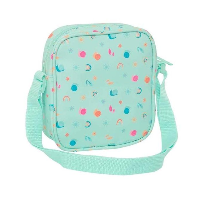 Bolso Bandolera Safta Caracol Turquesa 16 x 18 x 4 cm 1 Bolso Bandolera Safta Caracol Turquesa 16 x 18 x 4 cm 1