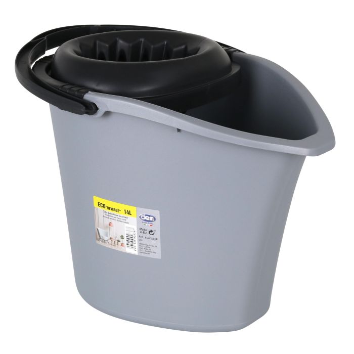 Cubo Oval 14L con Escurridor Eco Reverse - Dem (12 Unidades) 4 Cubo Oval 14L con Escurridor Eco Reverse - Dem (12 Unidades) 4