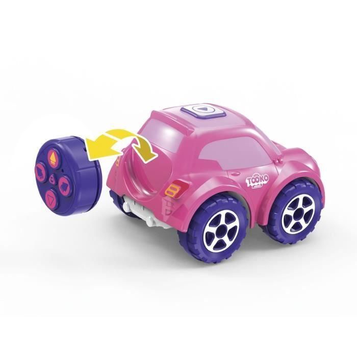 Coche teledirigido - TOOKO - FOLLOW ME - Rosa - A partir de 2 años - Efectos de luz y sonido 4 Coche teledirigido - TOOKO - FOLLOW ME - Rosa - A partir de 2 años - Efectos de luz y sonido 4