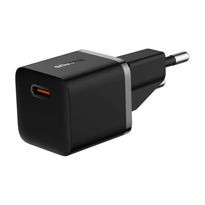 Cargador de Pared Baseus CCGN050101 Negro 20 W 2 Cargador de Pared Baseus CCGN050101 Negro 20 W 2