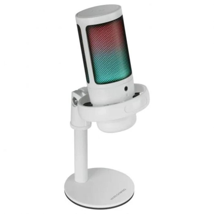 Mars Gaming Mmicsew Micrófono de Estudio Profesional ARGB, Cardioide, Ultra Alta Definición 196kHz 24 Bits, USB/USB-C, Compatible con Windows y Mac 2