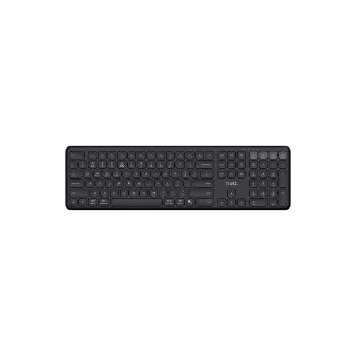 Teclado Compacto Inalámbrico por Bluetooth Trust Vaiya 2 Teclado Compacto Inalámbrico por Bluetooth Trust Vaiya 2