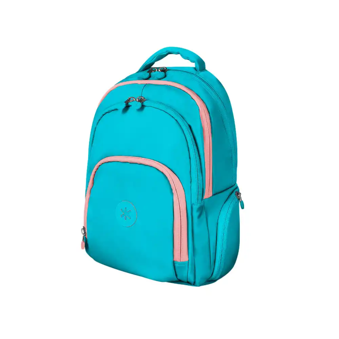 Antartik Mochila Fusion Flex Turquesa Multibolsillo 19L Impermeable Poliéster 450x180x300 mm 2