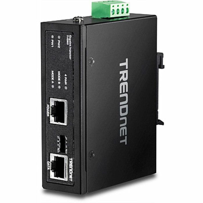 Inyector PoE Trendnet TI-IG60 1000 Mbit/s Negro 4