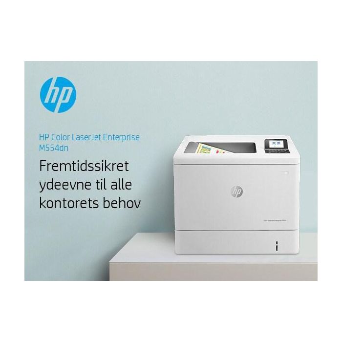 HP Color LaserJet Enterprise M554dn Printer 4 HP Color LaserJet Enterprise M554dn Printer 4