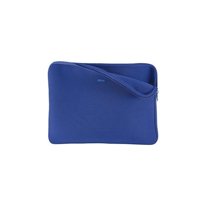 FUNDA DE PORTATIL TRUST PRIMO SLEEVE/AZUL/HASTA 13.3"/33.7CM - NEOPRENO VISCOELASTICO - DISEÑO DELGADO - SUAVE Y LIGERA