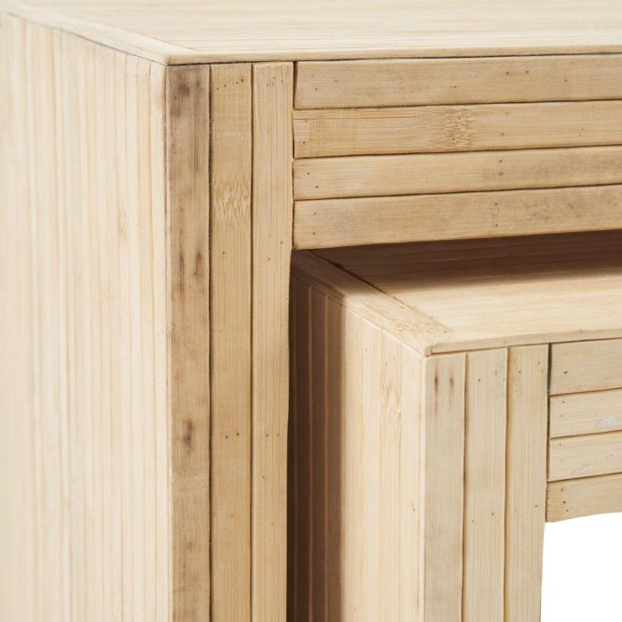 Mesa de Centro 110 x 55 x 50 cm Madera 2 Unidades 3 Mesa de Centro 110 x 55 x 50 cm Madera 2 Unidades 3