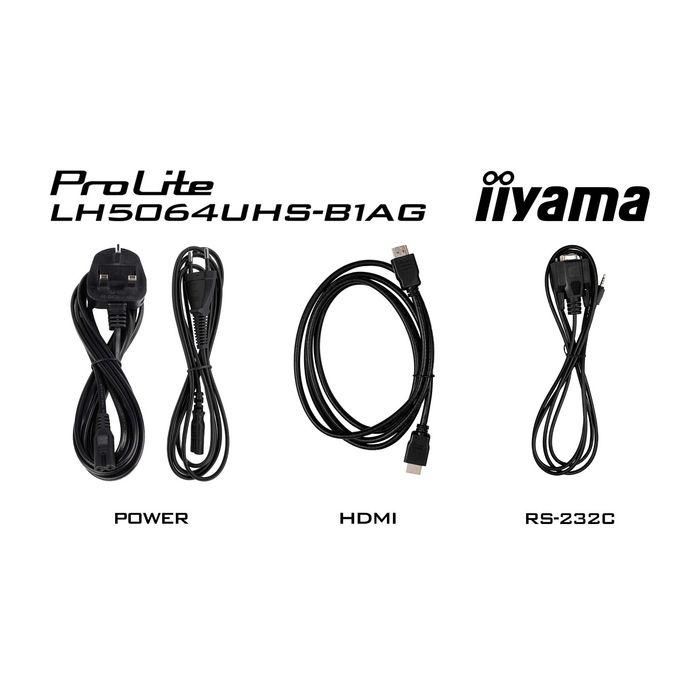 iiyama LH7564UHS-B1AG pantalla de señalización Pantalla plana para señalización digital 190,5 cm (75") Wifi 500 cd / m² 4K Ultra HD Negro Android 24/7 12 iiyama LH7564UHS-B1AG pantalla de señalización Pantalla plana para señalización digital 190,5 cm (75") Wifi 500 cd / m² 4K Ultra HD Negro Android 24/7 12