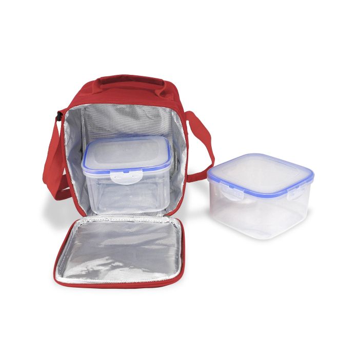Funda Térmica para Fiambrera Cuadrada 1.1Lt Quttin - Pack de 2 (8 Unidades) 2 Funda Térmica para Fiambrera Cuadrada 1.1Lt Quttin - Pack de 2 (8 Unidades) 2