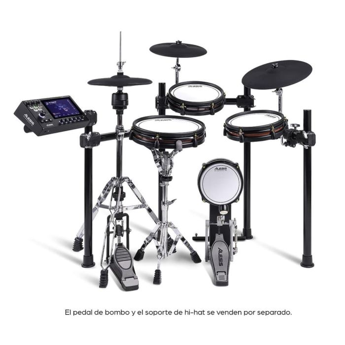 Alesis Strata Club Batería Electrónica con Módulo Core Drum, Pantalla Táctil de 7", 360°, Triple Zona, Bluetooth Audio+MIDI I/O