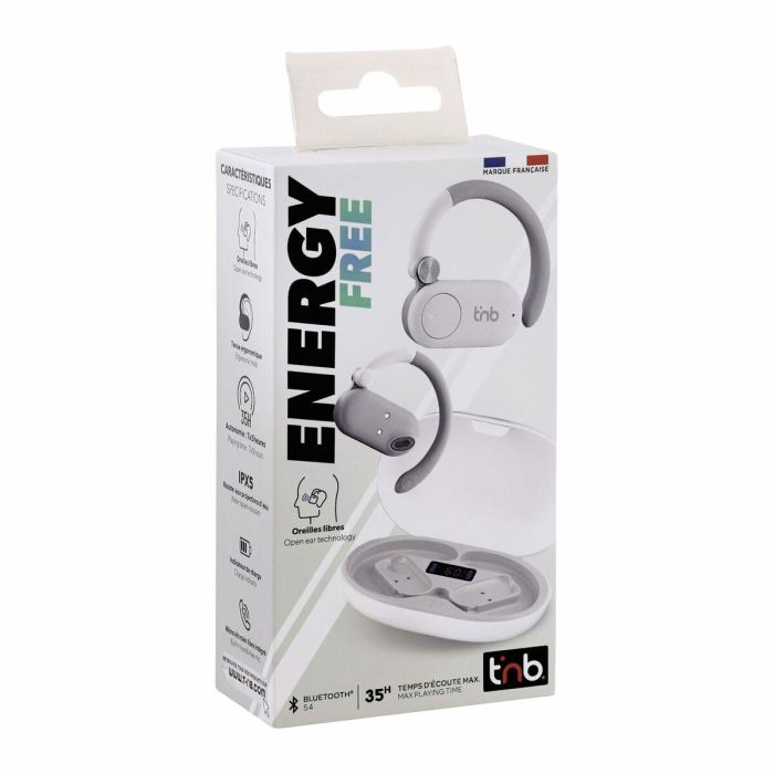 Auriculares deportivos T'NB ENERGY PLUS Blanco 1 Auriculares deportivos T'NB ENERGY PLUS Blanco 1