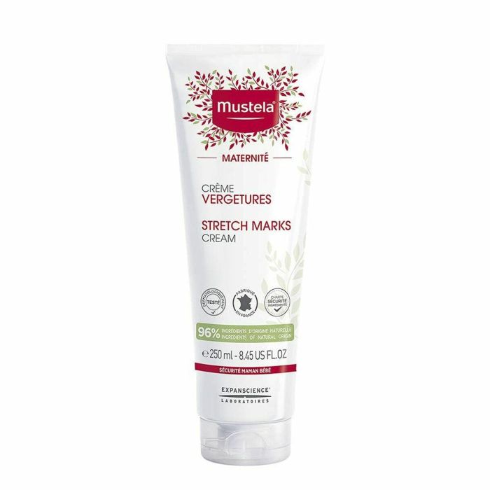 Mustela MATERNITÉ Crema Prevención Estrías Embarazo y Postparto 250 ml - Hidratante con 96% Ingredientes Naturales 0 Mustela MATERNITÉ Crema Prevención Estrías Embarazo y Postparto 250 ml - Hidratante con 96% Ingredientes Naturales 0