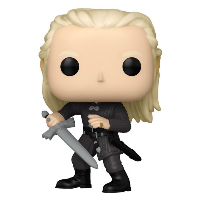 Funko Pop Figura Coleccionable Daemon Targaryen de La Casa del Dragón, Vinilo 9 cm con Caja Original Funko Pop Figura Coleccionable Daemon Targaryen de La Casa del Dragón, Vinilo 9 cm con Caja Original