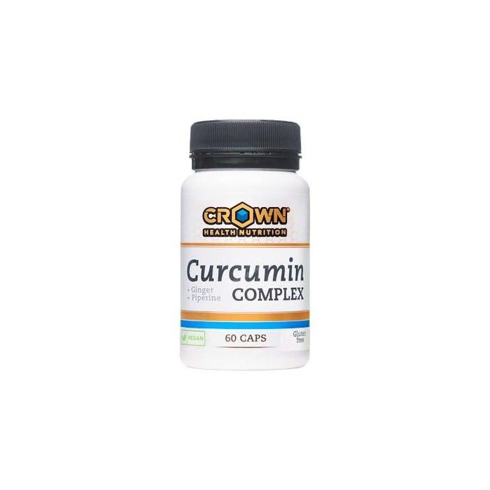 CROWN SPORT NUTRITION Curcumin Complex 60 Cápsulas