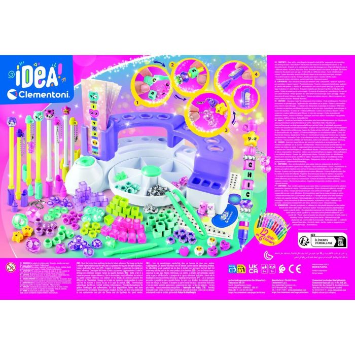 Clementoni CLE8005125529452 Taller de Plumas Edición Mensajes 6