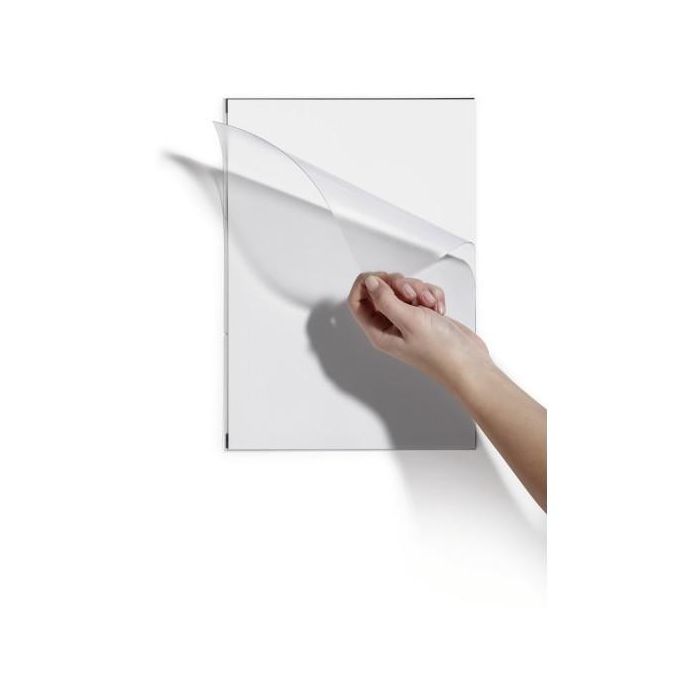 DURABLE Magnettasche DIN A4 transparent Beutel a 2 Stück 2 DURABLE Magnettasche DIN A4 transparent Beutel a 2 Stück 2