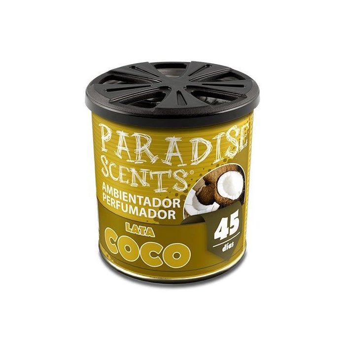 Perfumador Lata Gel Coco Paradise 100 gr Cs12 PER80125 Aroma Coco 1