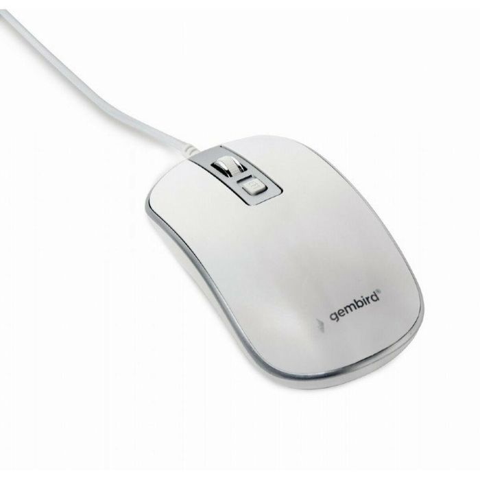 Ratón con Cable y Sensor Óptico GEMBIRD MUS-4B-06-WS 1200 DPI Ratón con Cable y Sensor Óptico GEMBIRD MUS-4B-06-WS 1200 DPI