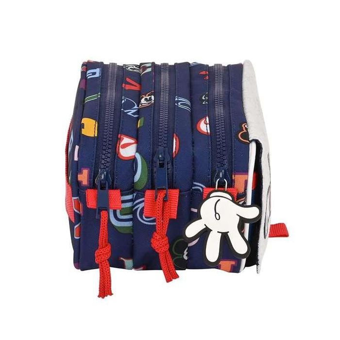 Portatodo Triple Mickey Mouse Clubhouse Only one Azul marino 21,5 x 10 x 8 cm 2 Portatodo Triple Mickey Mouse Clubhouse Only one Azul marino 21,5 x 10 x 8 cm 2