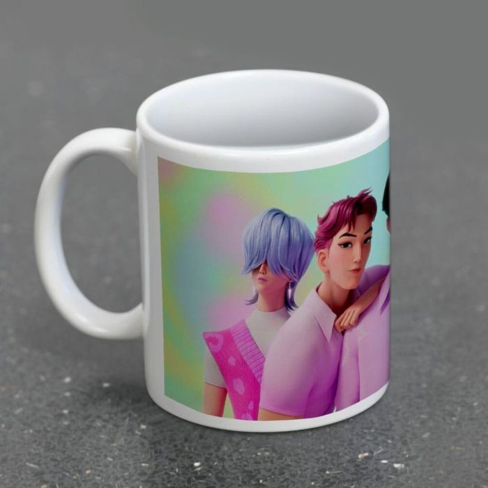 Taza Saja Boys KPOP Demon Hunters 325ml 3 Taza Saja Boys KPOP Demon Hunters 325ml 3