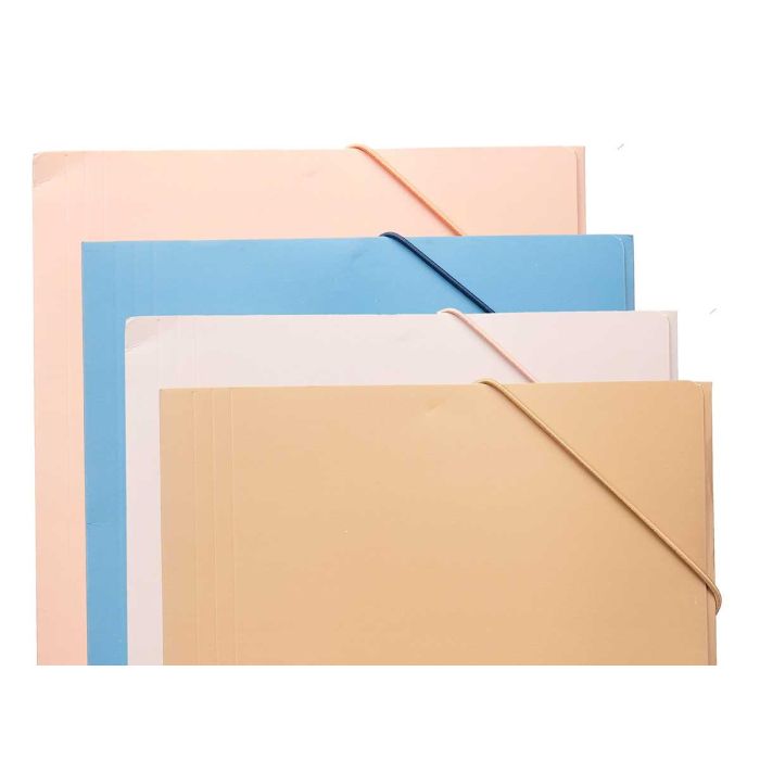 Carpeta Pincello con gomas, colores neutros, 23.5x31.5 cm (72 Unidades) 3 Carpeta Pincello con gomas, colores neutros, 23.5x31.5 cm (72 Unidades) 3