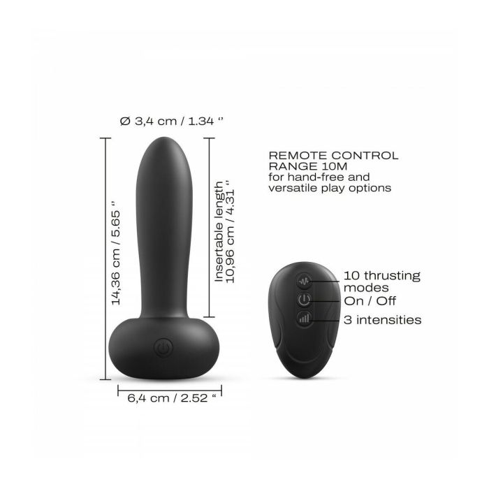Vibrador Dorcel 6072776 Negro 3 Vibrador Dorcel 6072776 Negro 3