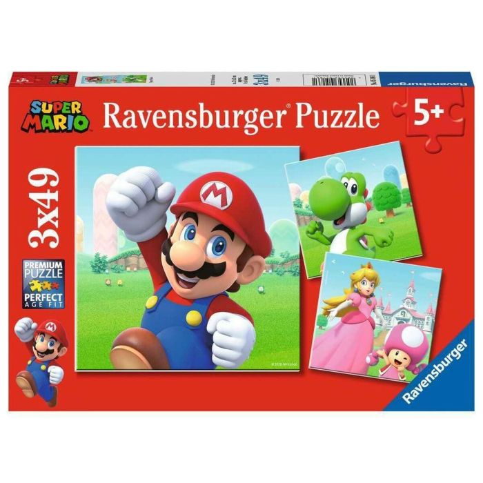 Ravensburger RAV4005556051861 - Puzzles Super Mario 3x49 piezas - A partir de 5 años 7 Ravensburger RAV4005556051861 - Puzzles Super Mario 3x49 piezas - A partir de 5 años 7