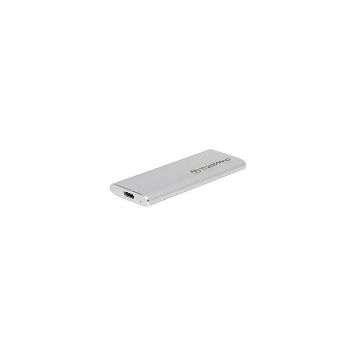 Transcend ESD240C SSD Externo 240GB USB 3.1 Gen 2 Tipo C 520MB/s Plata
